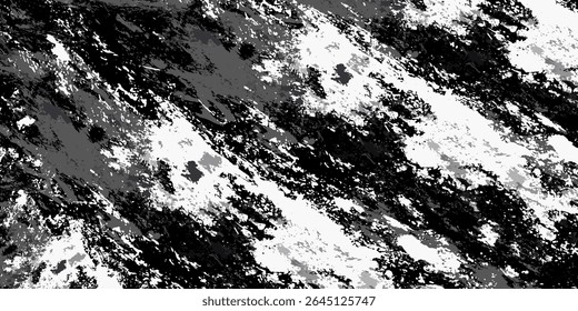 A superfície texturizada da parede grunge com gradações preto e branco é muito minimalista e elegante.