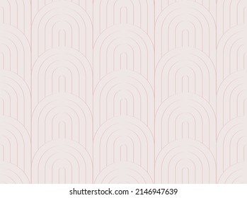 patrón vectorial sin costura texturado de mediados de siglo en tonos pastel