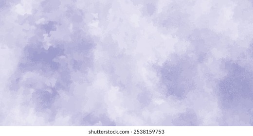 Textured on wet white paper watercolor, Light sky blue brush painted watercolor background. clouds or steam in a blue background. Illustration