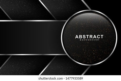Textured overlay layers background with cool shapes and modern style