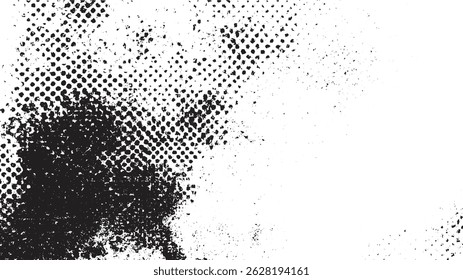 textured overlay with realistic dust and noise for retro visuals and design projects