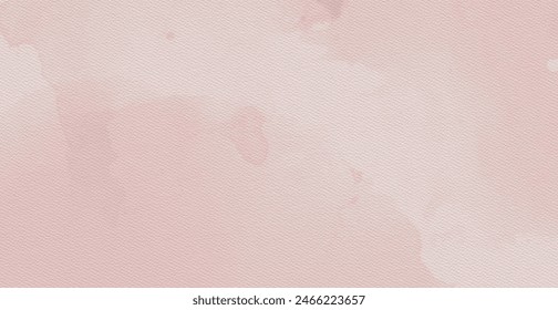 Textured paper background with abstract pink watercolor stains