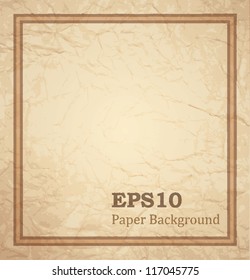 Textured paper background, EPS10