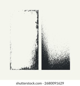 Textura de Vector granito de papel texturizado, superficie natural afligida, elemento de diseño versátil para fondos, carteles y proyectos creativos.