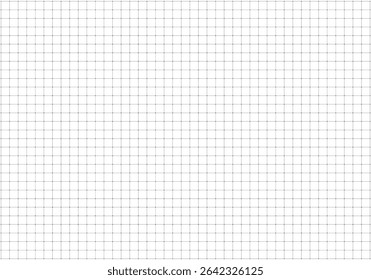 Textured pattern for bullet journal. Squared dotted grid graph template for paper notebooks. Checkered background. Graphic printable design sheet.