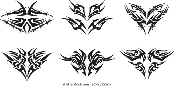 Um padrão texturizado com um efeito sandblast com um layout de várias formas quadradas, adequado para fundos e elementos de design.