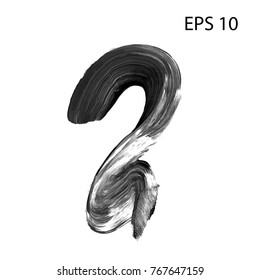 Textured pen Stroke.Grunge ink pen - vector Brush Stroke.Distressed quill. Black Modern 