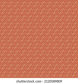 Textured red brown background with short oblique lines. Wallpaper  pattern and structure.