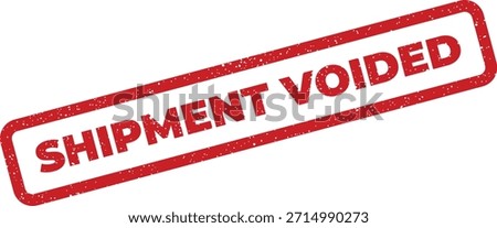 A textured red stamp marking 
