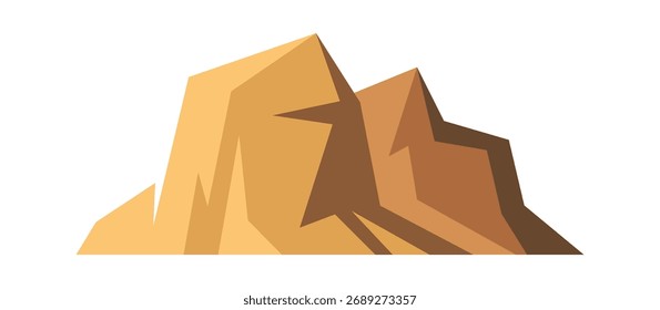 Texturizado formação rochosa penhascos marrons