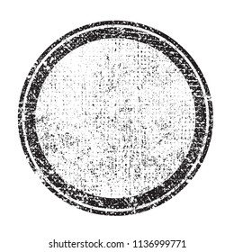Textured round banner.Vector Grunge Stamp.