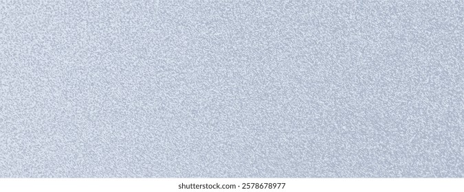 Textured silver background with a grainy style. The background is metallic silver, creating a shimmering silver effect. Minimal grainy speckled texture vector background