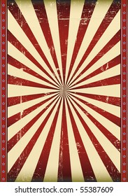 Textured sunbeam flag. A poster with a grunge flag background for your design