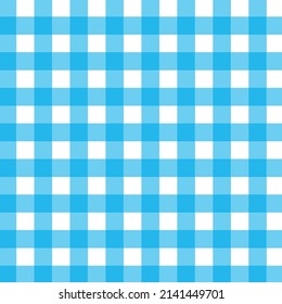 Textured tartan plaid patterns. Seamless vector pattern for textiles. Scottish. Blue and White check.