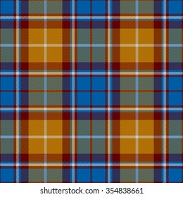 Texturierte Tartan-Plaid. Nahtloses Vektormuster