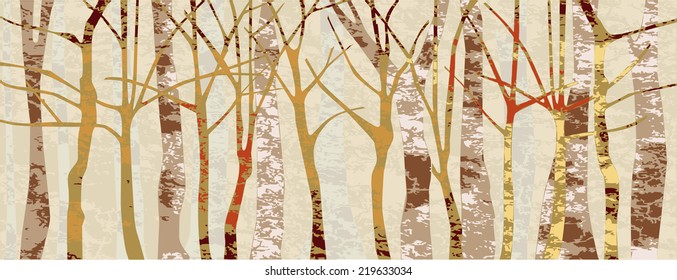 Textured Trees