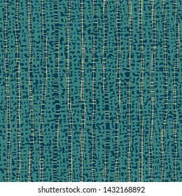 Textured uneven thick lines background. Seamless striped pattern. Endless ornament with wavy irregular stripes on textured background.