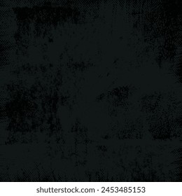 Textured vector black grunge background
