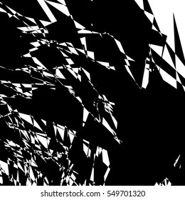 Textured vector element â?? Abstract random geometric illustration