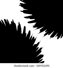 Textured vector element â?? Abstract random geometric illustration
