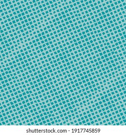 Textured vector eps geometric seamless patterns in bluish-green calming hues for graphic and web designs, furnishing, apparel, architectural surfaces, digital or print it on paper products, scrapbook.