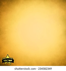 Textured vintage paper vector background, with grunge 