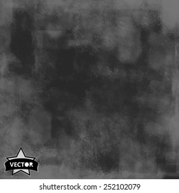 textured vintage paper vector background, with grunge stains