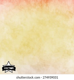 Textured vintage paper vector background, with grunge 