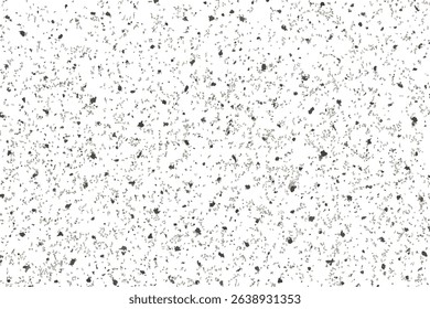 Textured white paper with organic dark speckles for eco-friendly design