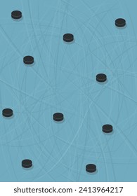 Textures blue ice. Vector illustration background