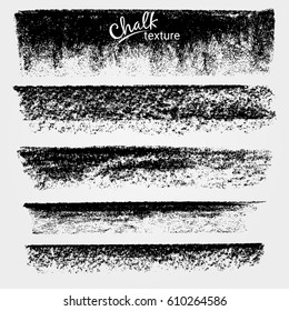 Textures of chalk and charcoal. Vector brush strokes. Soft pastel colors. Decorative frame. High resolution image. Grunge template. For registration of design projects. Saved in the brushes palette