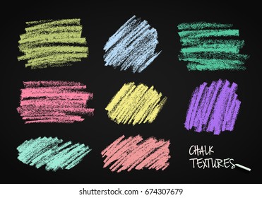 Textures of chalk and coal. Vector brush strokes. Soft pastel colors. High resolution image. Grunge pattern. Template for registration of stickers, banners, posters.