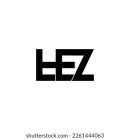 tez initial letter monogram logo design