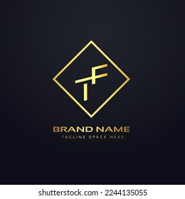 TF Golden Color Letters logo 