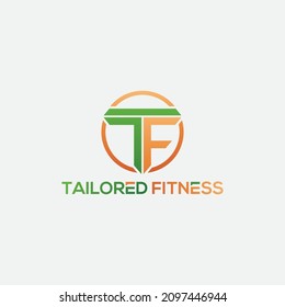 diseño del logotipo del icono de letra TF 