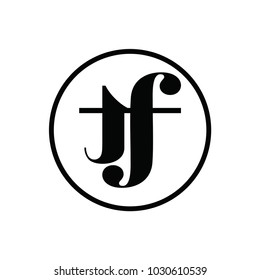 tf letter logo
