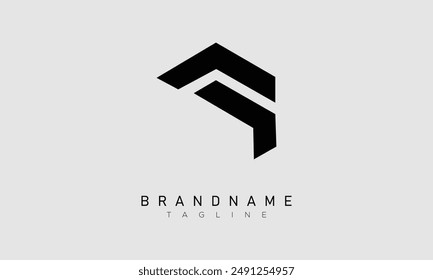 TF letter logo design. TF polygon, circle, triangle, hexagon, flat and simple style with white color variation letter logo set in one artboard. TF minimalist and classic logo. TF
