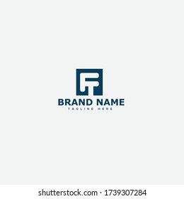 Vorlage für die Gestaltung von TF-Letter-Logos