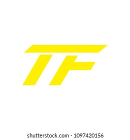 tf letter logo vector inspirations company name