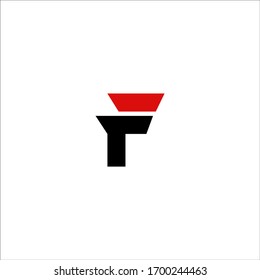 tf Vektorillustration Logo