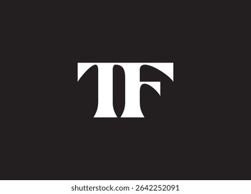 TF Logo Design Creative and Modern Logo Design