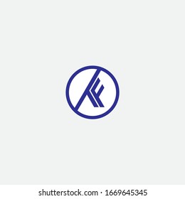 TF logo design and creative sign