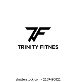 tf logo design simple templates modern