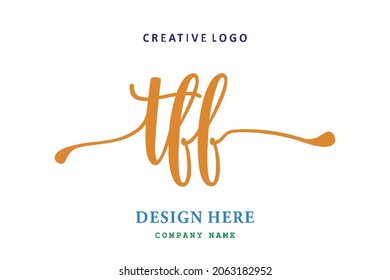 TFF lettering logo is simple, easy to understand and authoritative