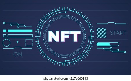 TFT. Concepto с bitcoin. Papel geométrico de la minería. Bienestar financiero