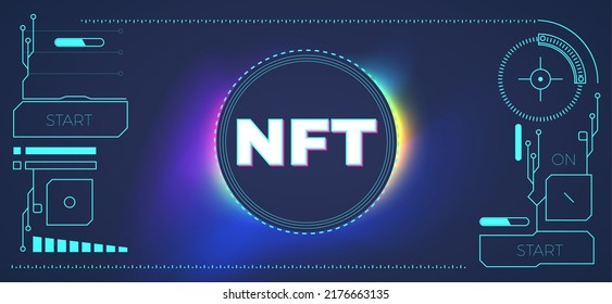 TFT. Concepto с bitcoin. Papel geométrico de la minería. Bienestar financiero