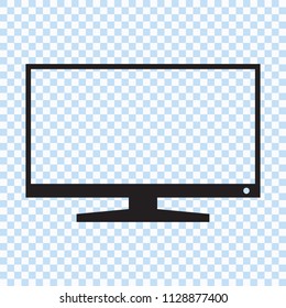 TFT LED wide screen smart tv icon
