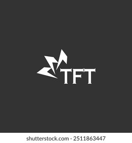 TFT letter logo design on white background. Creative  modern TFT letter logo design. Vector design.
Letters TFT, TFT logo  vector template. 