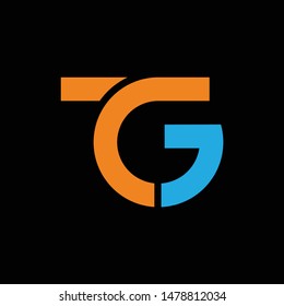 TG company letter vector logo