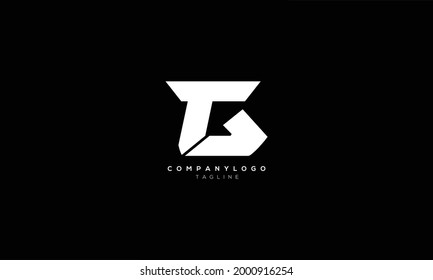 TG GT T AND G Abstract initial monogram letter alphabet logo design